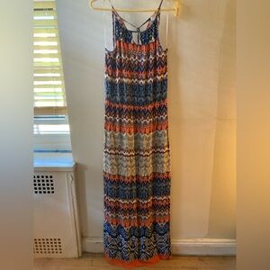 Renee C. Multicolor Maxi Dress EUC - M